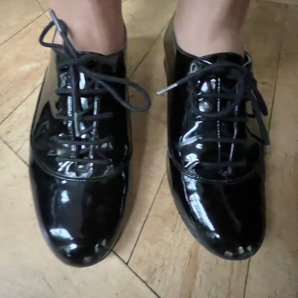 Black Patent Leather Nine West Women's Shoes